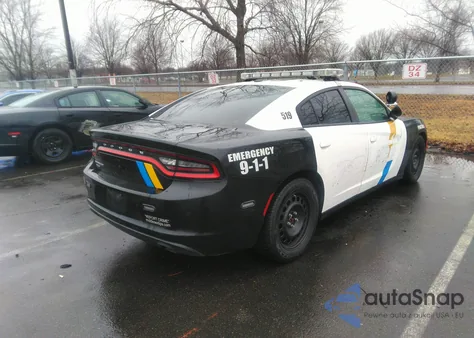 2019 Dodge Charger Police Awd from USA, damaged, VIN 2C3CDXKTXKH648000